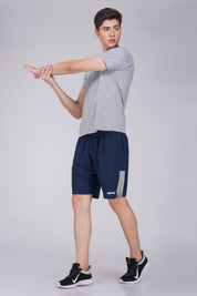Ns Panel Blue Mens Sports Shorts
