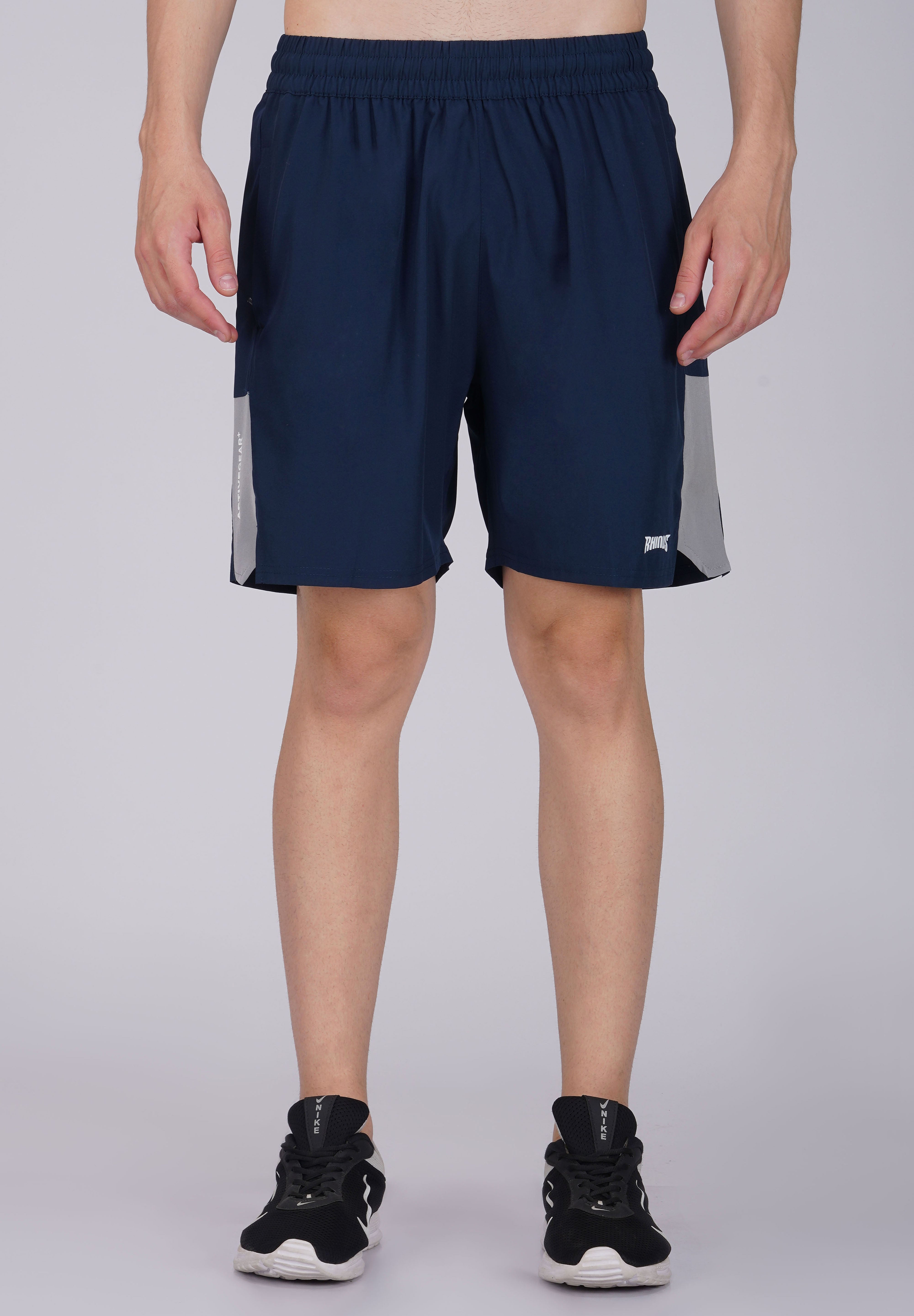 Ns Panel Blue Mens Sports Shorts