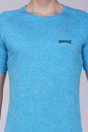 Jaquard mens t-shirt