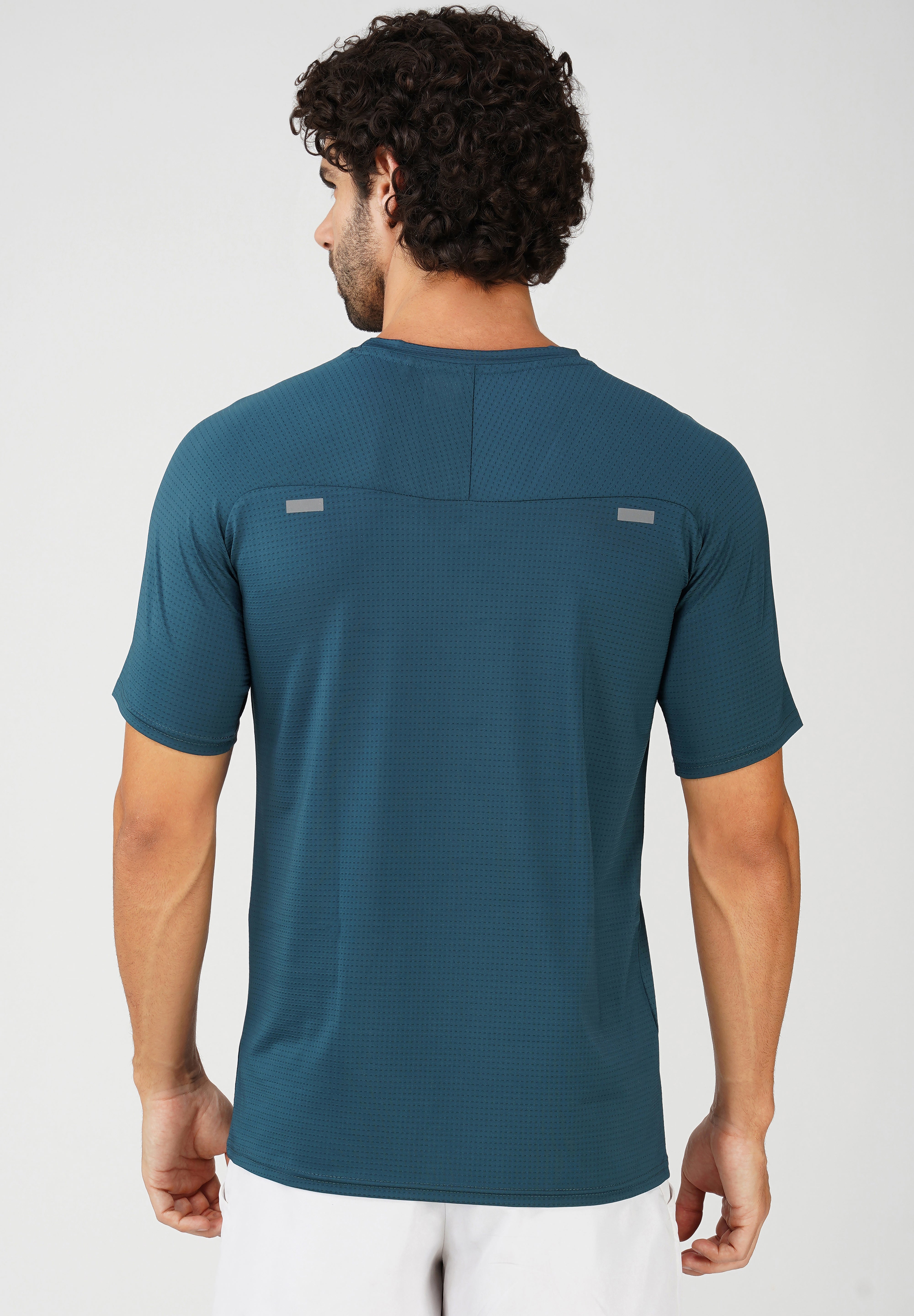 Panel Blue Sports T shirt for men