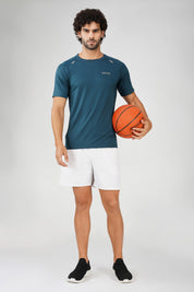 Panel Blue Sports T shirt for men