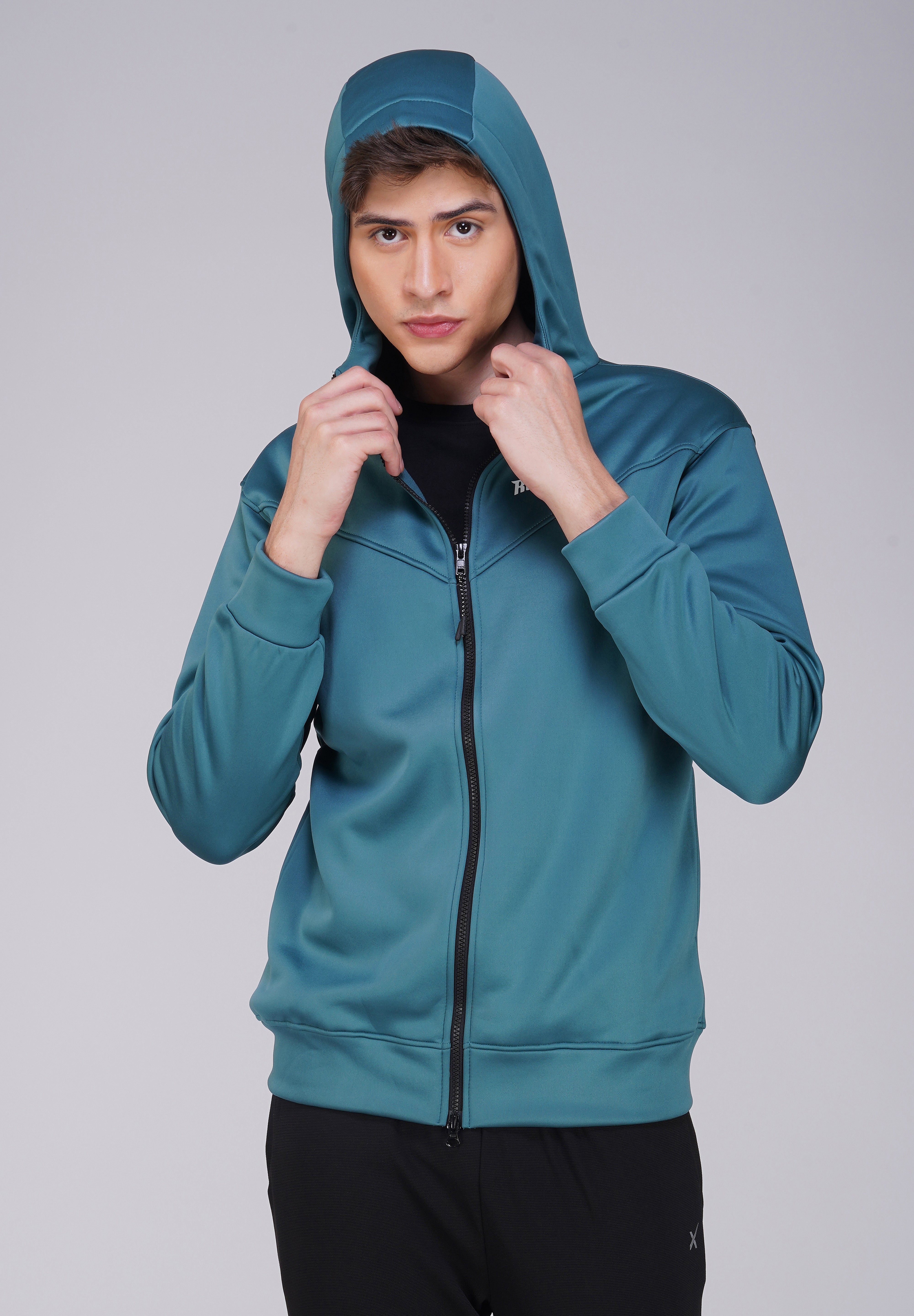 Hoodie Jacket Turquoise