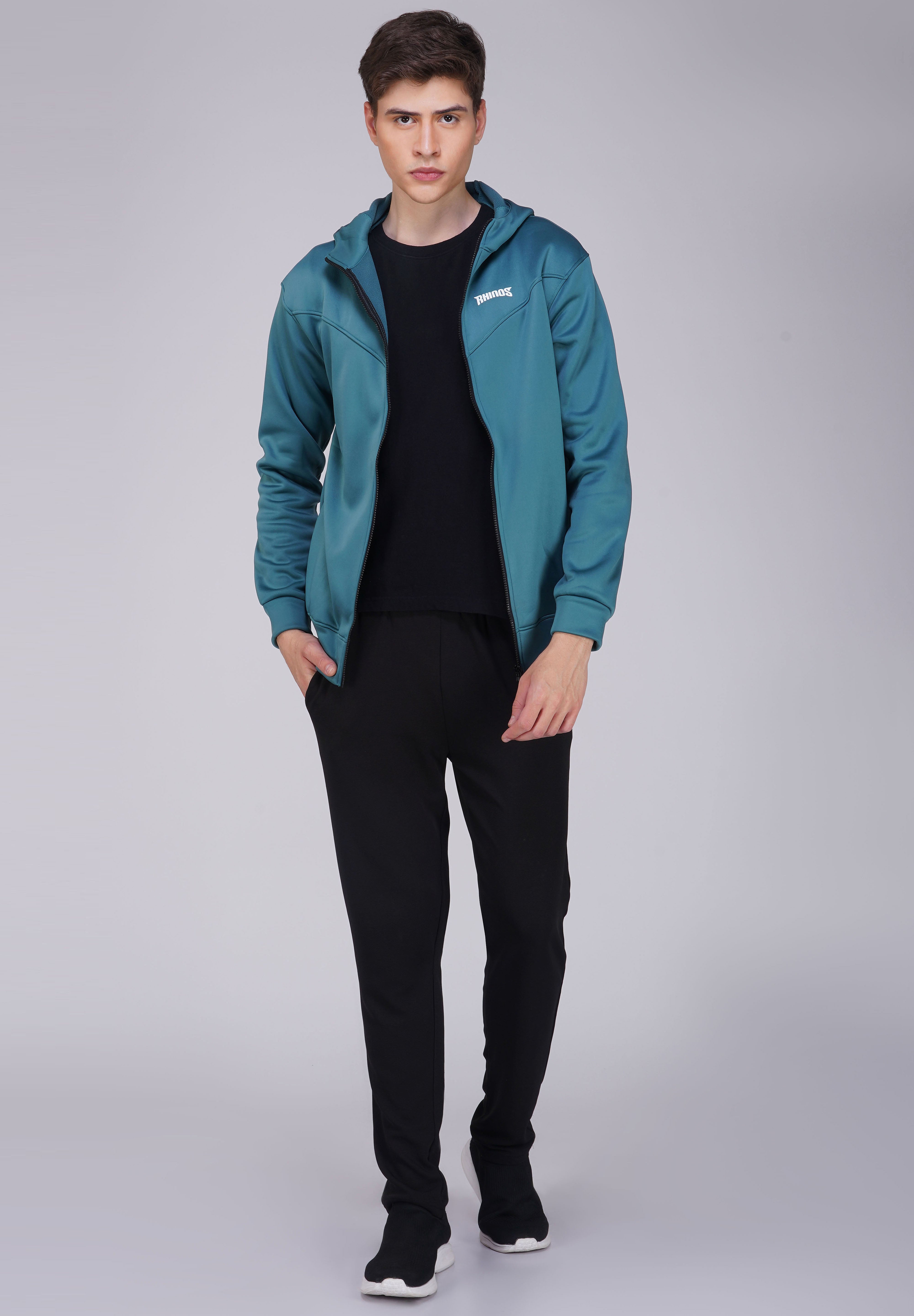 Hoodie Jacket Turquoise