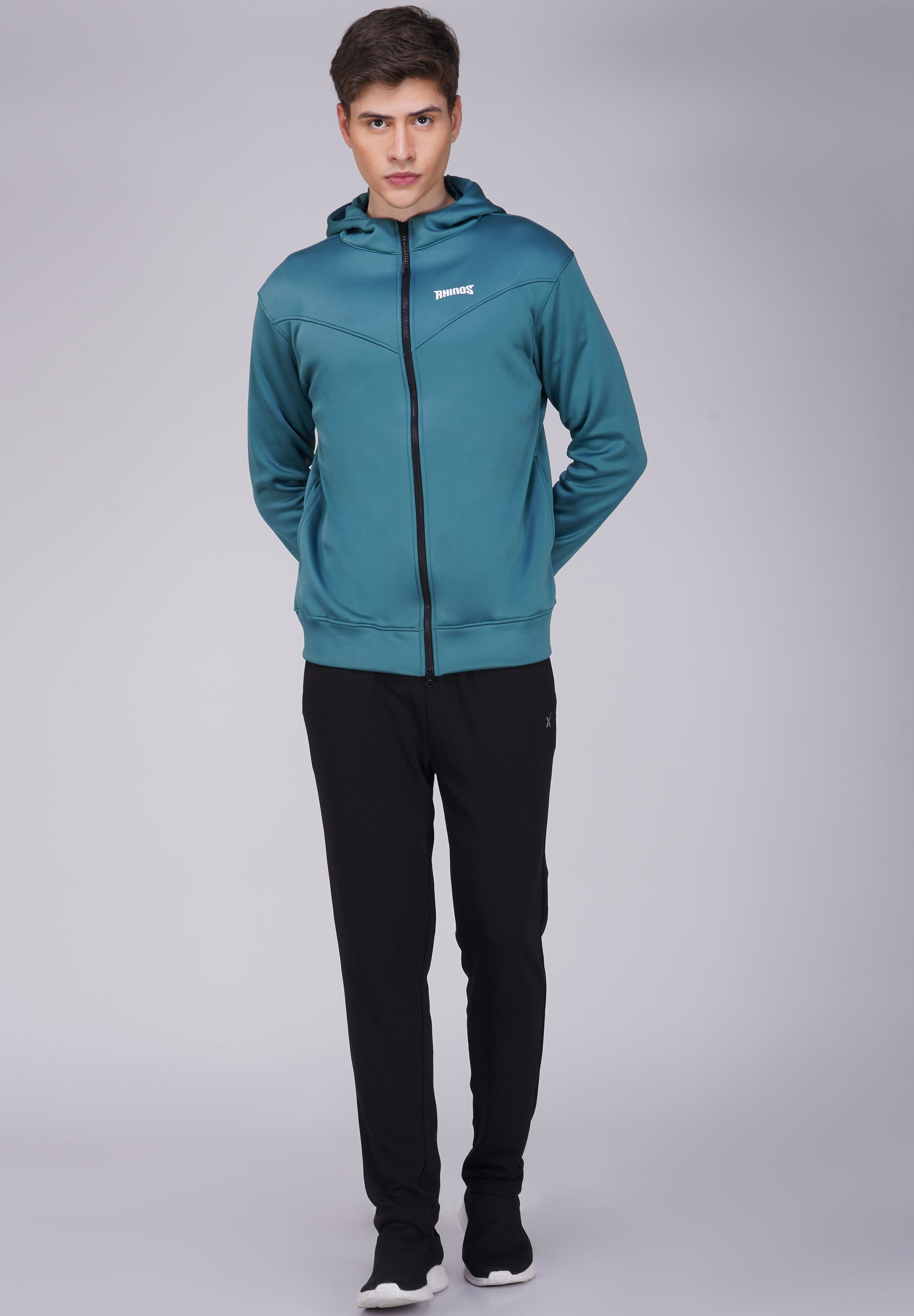 Hoodie Jacket Turquoise