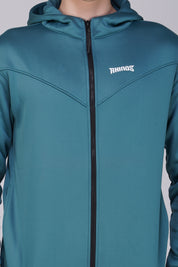 Hoodie Jacket Turquoise