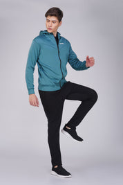 Hoodie Jacket Turquoise