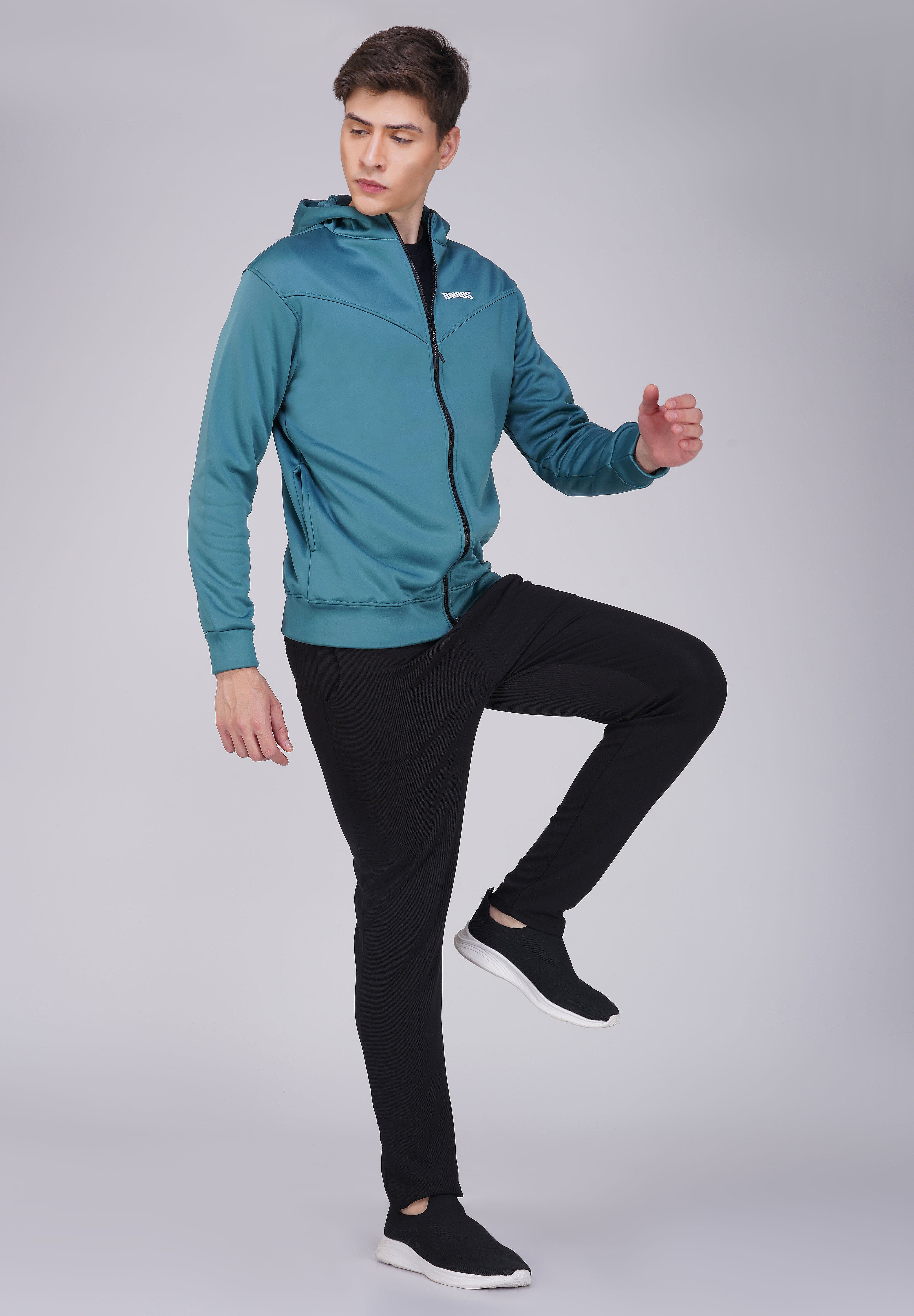 Hoodie Jacket Turquoise