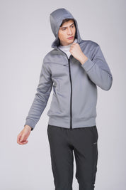 Hoodie Jacket Gray