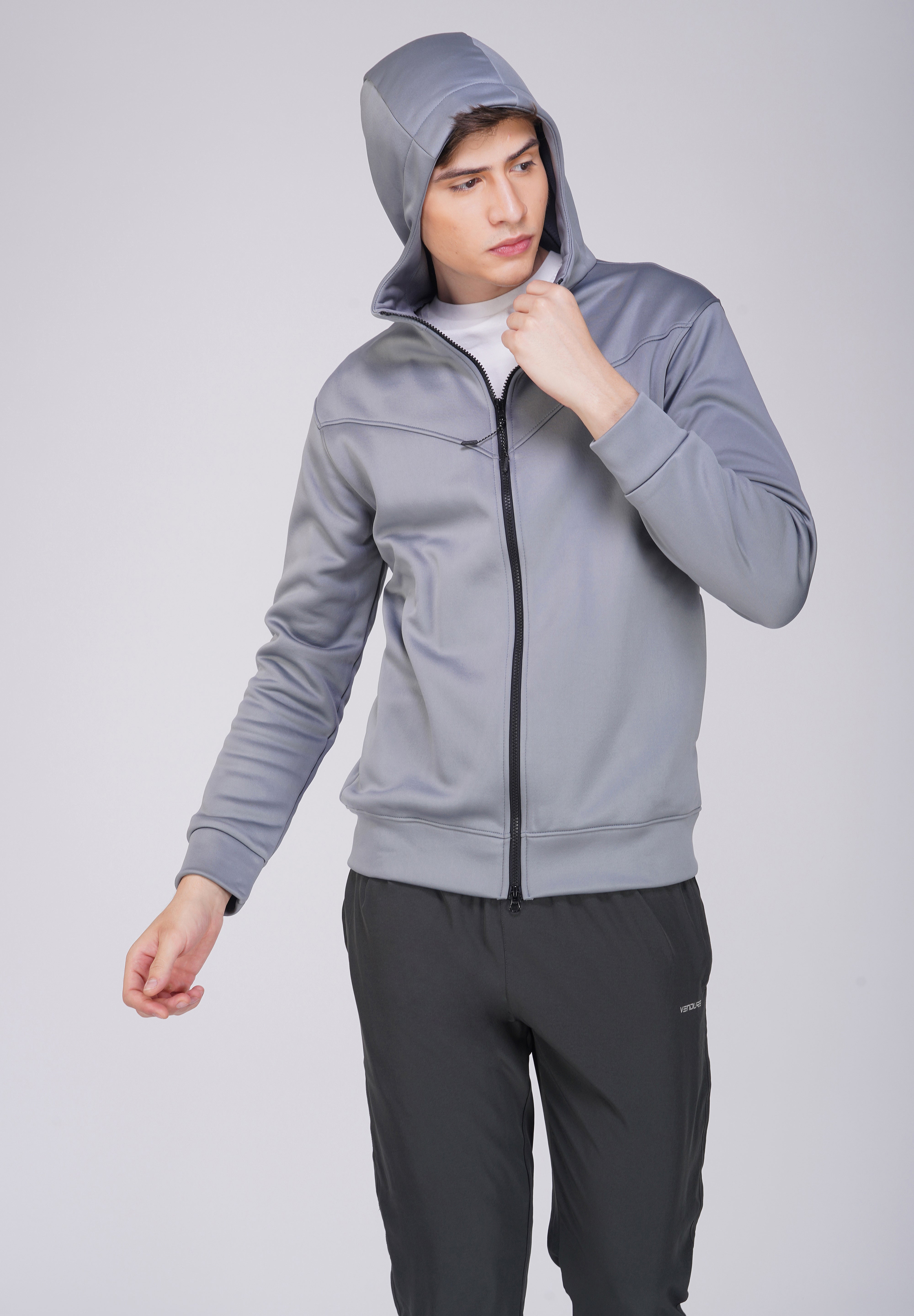 Hoodie Jacket Gray