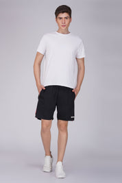 Ns Panel Black Mens Sports Shorts