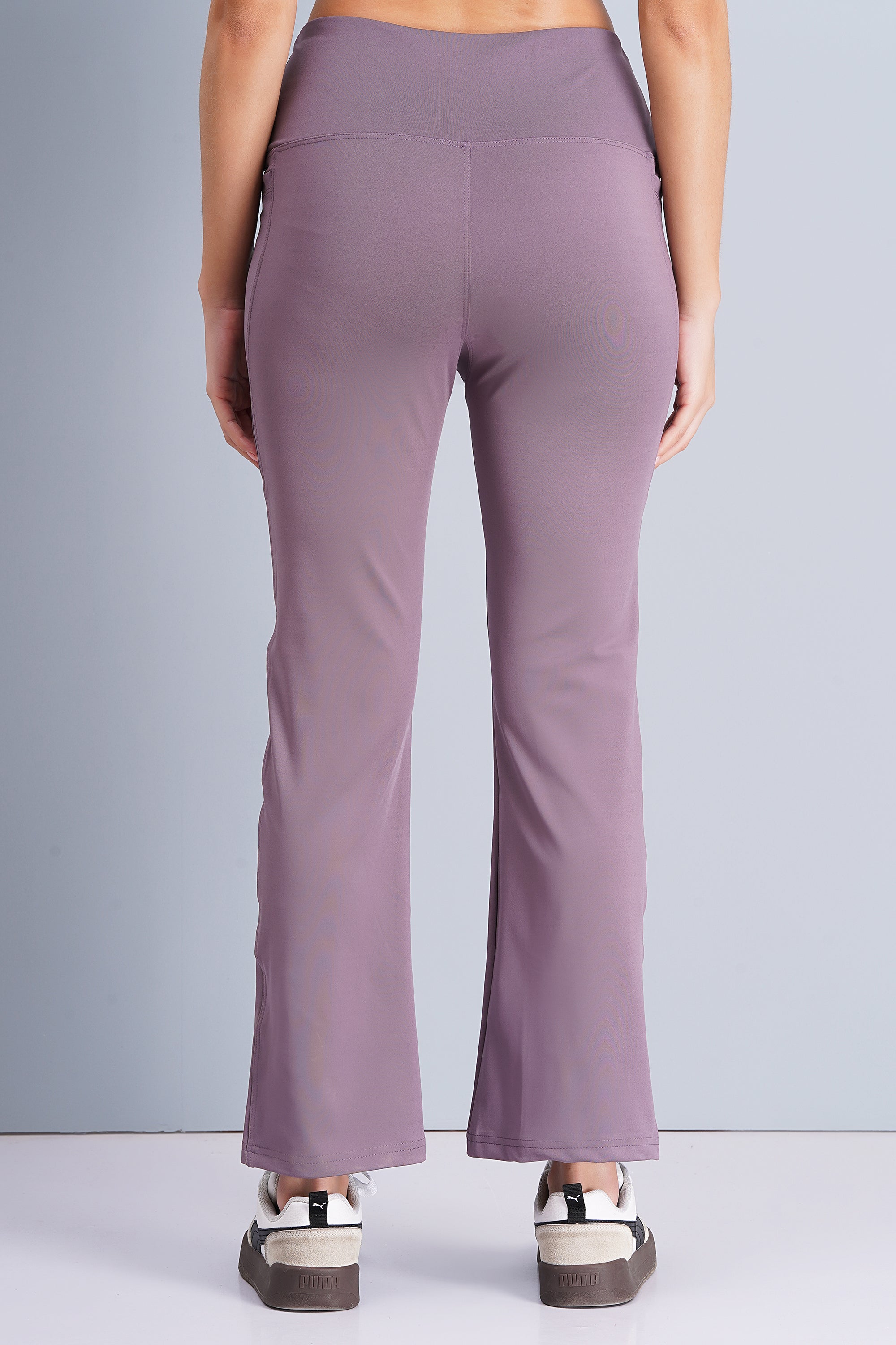 Rhinos TrendyTwirl Flare Pants: Lavender
