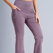 Rhinos TrendyTwirl Flare Pants: Lavender