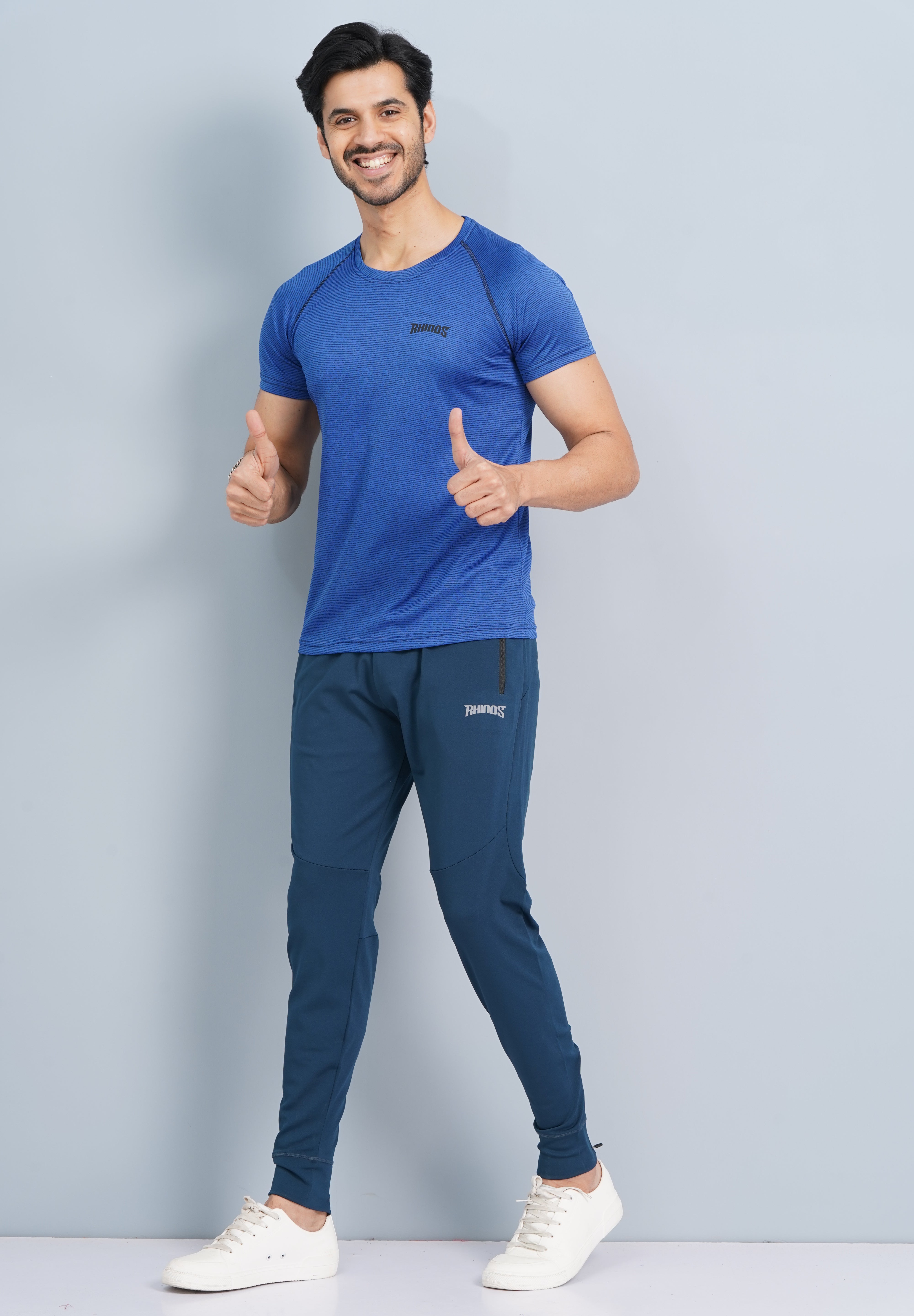 Men's Training T-shirt - Perennial Blue