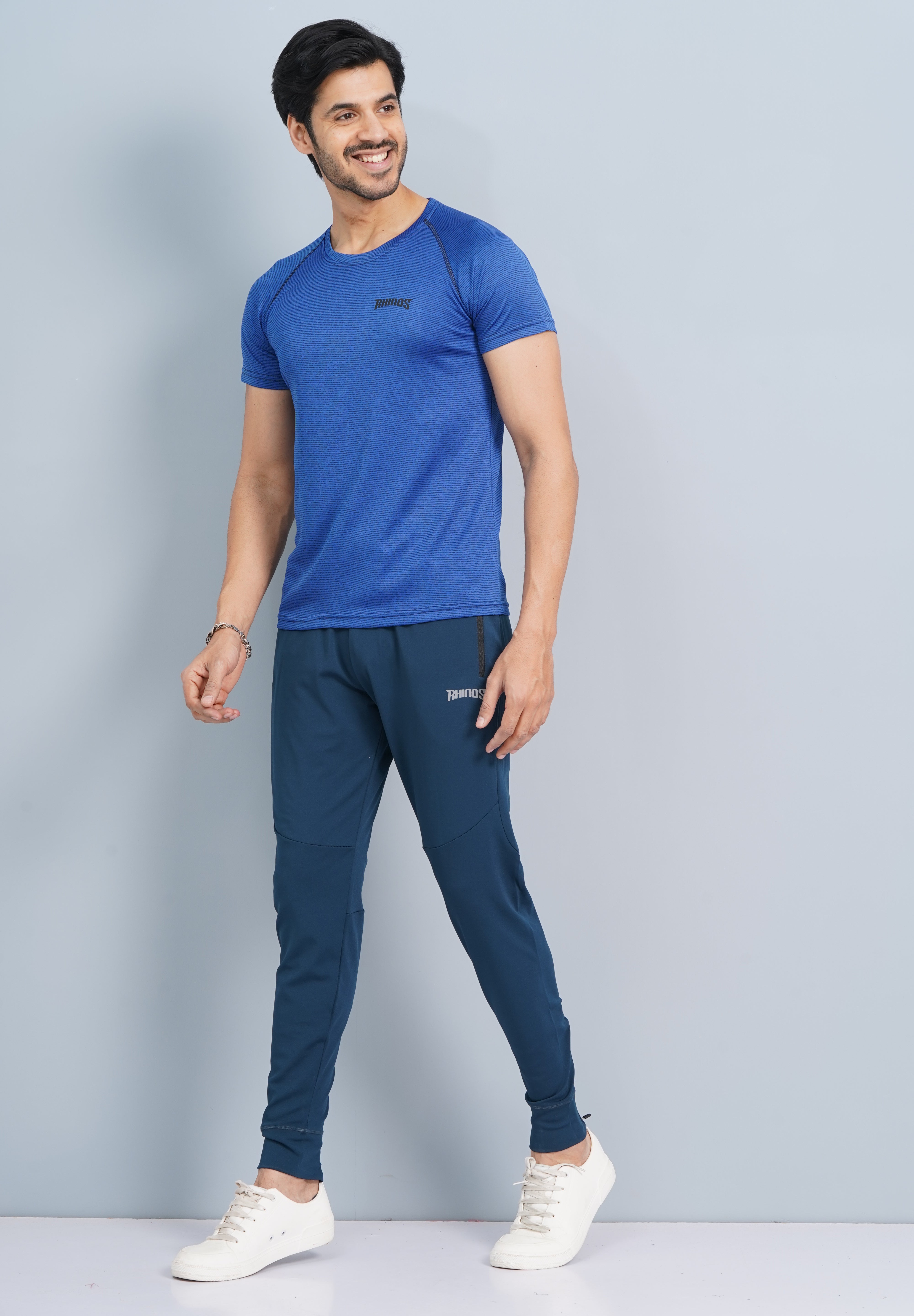 Men's Training T-shirt - Perennial Blue