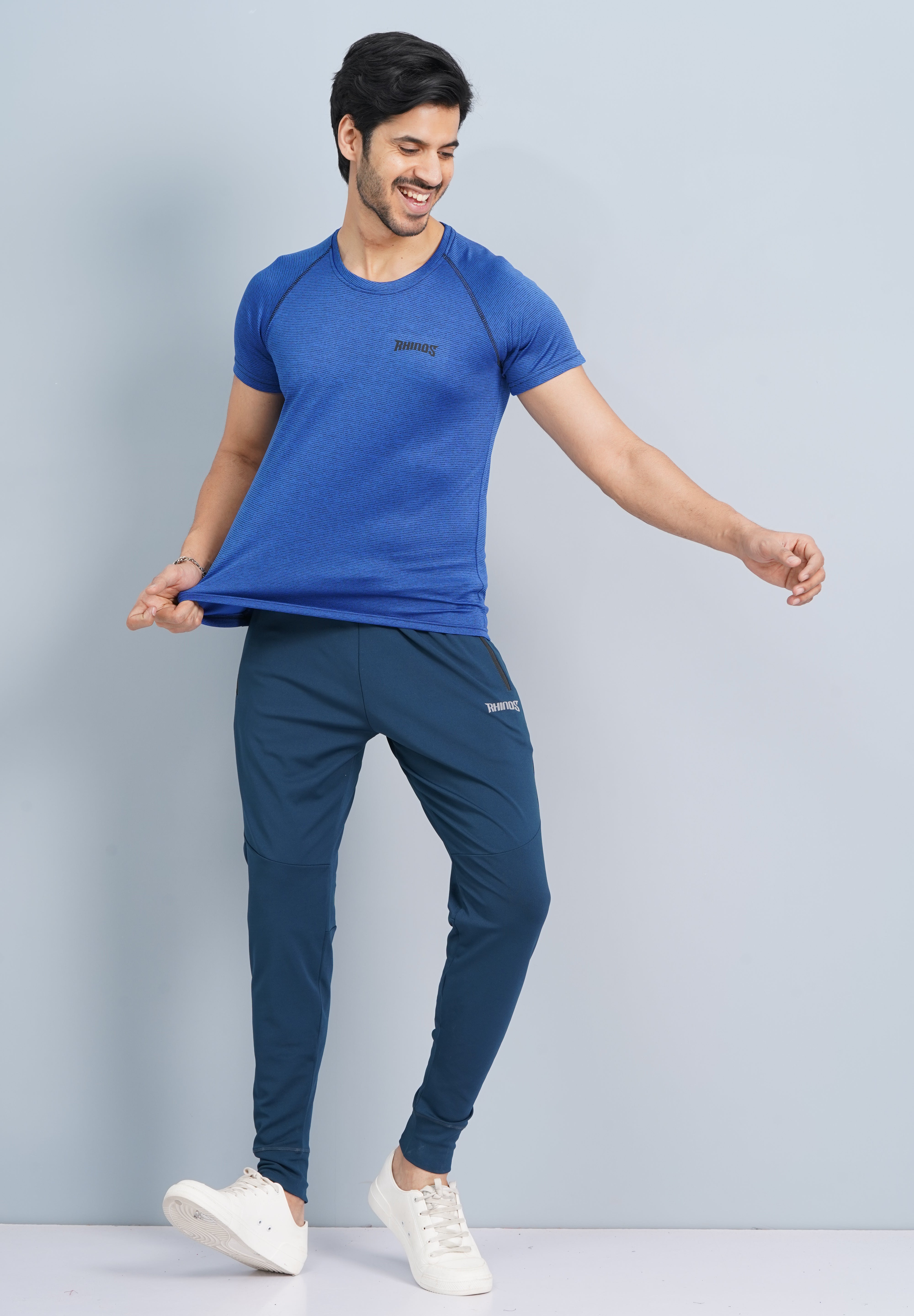 Men's Training T-shirt - Perennial Blue