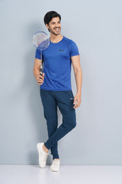 Men's Training T-shirt - Perennial Blue