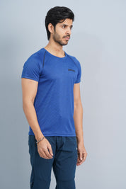 Men's Training T-shirt - Perennial Blue