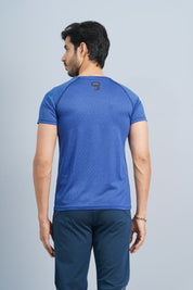 Men's Training T-shirt - Perennial Blue
