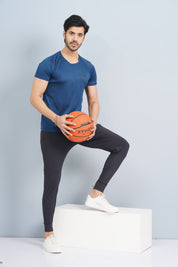 Teal Blue T-Shirt for Men