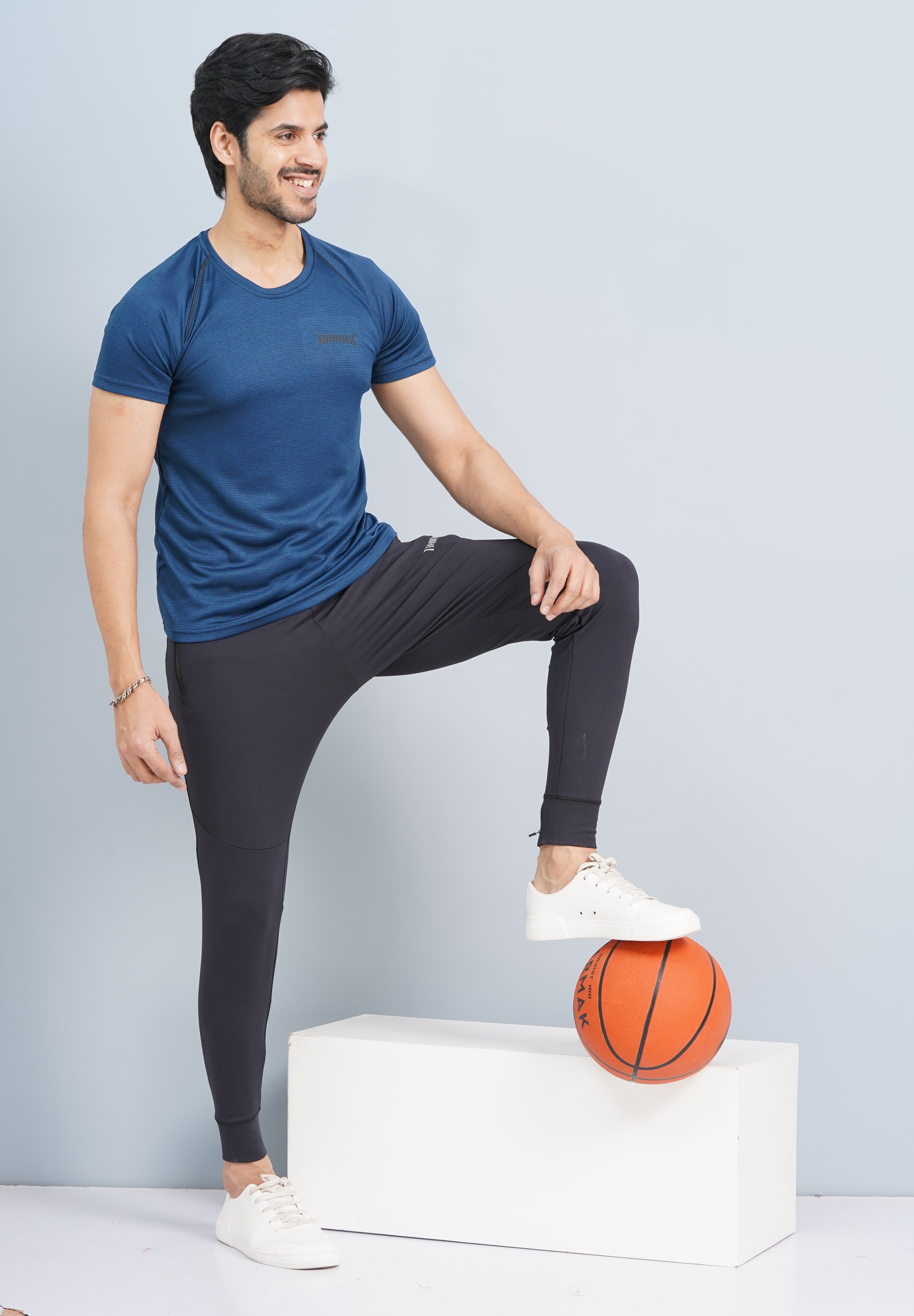 Teal Blue T-Shirt for Men