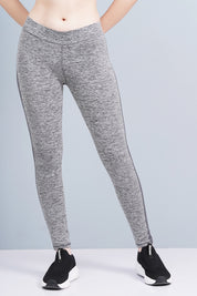 Rhinos Slim Fit Track Pants: Solid Grey