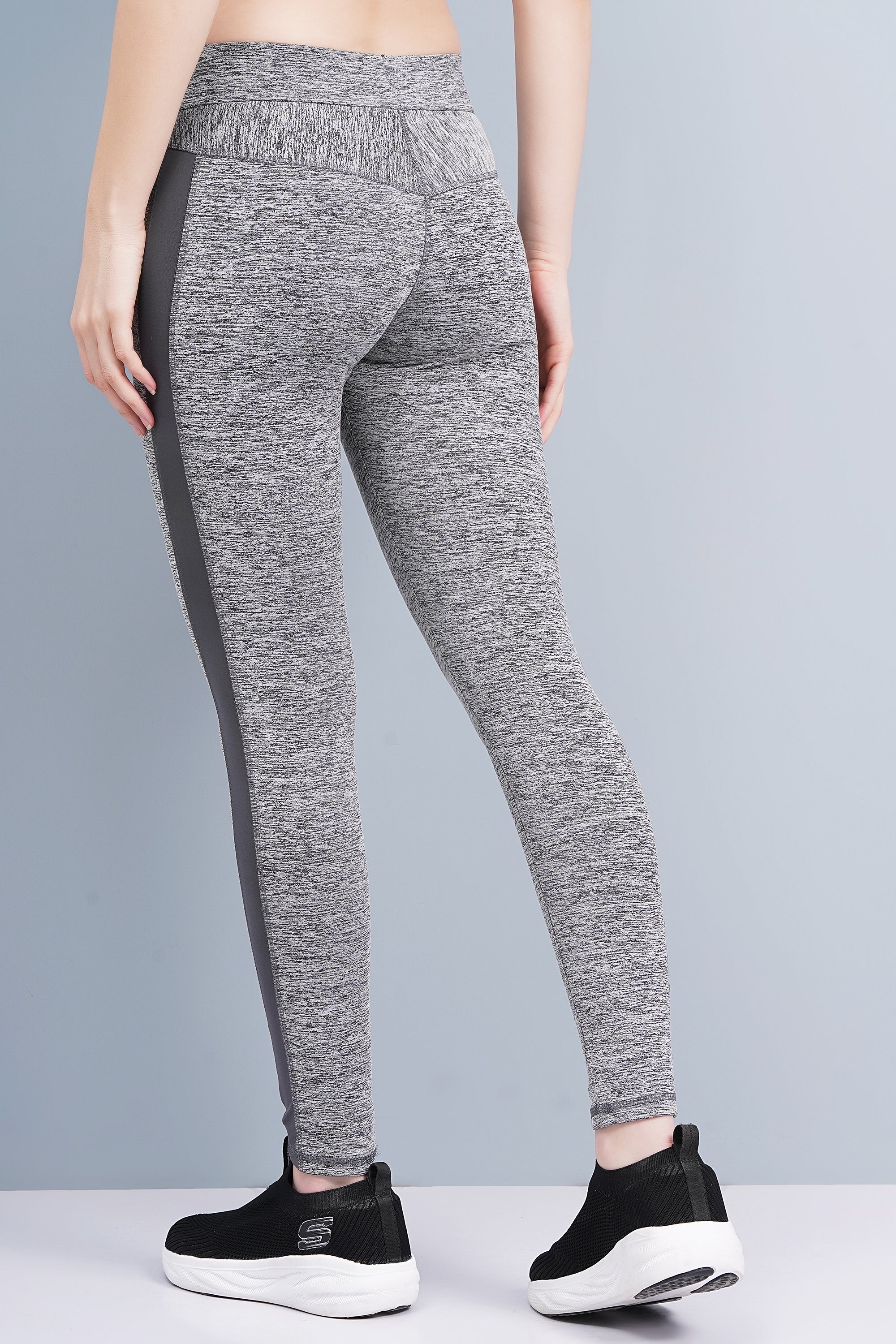 Rhinos Slim Fit Track Pants: Solid Grey