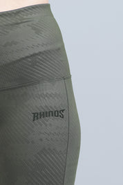 Rhinos Slim Fit CAMO LEGGINGS: Green